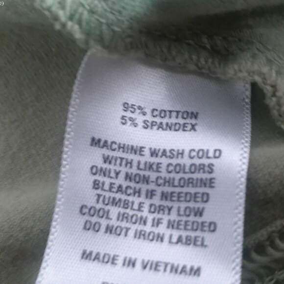 NEW DIRECTION STUDIO (2) Piece Green Pajama Sleeveless Tank & Crop Pants XXL, XL - Picture 5 of 7